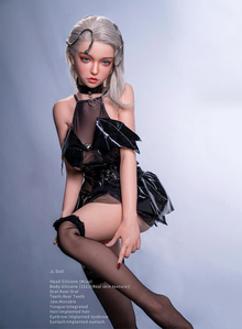 嘉丽新款-苗苗 真人口腔性爱非充气款实体硅胶娃娃自带金属骨架玩偶男用版