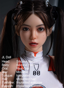 嘉丽新款-小贝真人口腔性爱非充气款实体硅胶娃娃自带金属骨架玩偶男用版